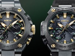 Na foto, da esquerda para a direita: Casio MRG-B2000BG-3AJR e Casio MRG-B2000RG-3AJR. (Fonte da imagem: Casio)