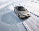 EV com bateria de íons de Na CATL em teste de clima frio.