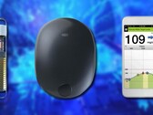 O sistema Eversense CGM consiste de um sensor implantável, um transmissor discreto e um aplicativo móvel personalizado. (Fonte de imagem: Senseonics - editado)