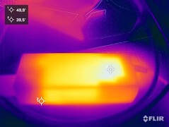 O fornecimento de energia do Elemento de Chassis Intel NUC Pro durante o teste de estresse