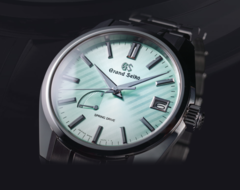 Mostrador do Grand Seiko SBGA523.