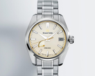 O Grand Seiko SBGA519 em um fundo gradiente.