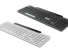O teclado Bluetooth com carregamento automático da Lenovo está disponível quatro meses após a data de lançamento programada. (Fonte da imagem: Lenovo)
