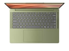 Layout do teclado do laptop Zen Green Ideapad Vibe.