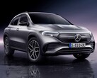 O Mercedes EQA 250+ tem uma capacidade de 71 kWh e, portanto, oferece a maior bateria de toda a linha EQA de SUV compactos (Imagem: Mercedes-Benz)