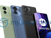 As cores do Edge 40 no dia do lançamento. (Fonte: MySmartPrice)