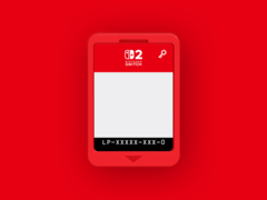 Uma maquete do Nintendo Switch 2 Game Key Card (fonte da imagem: Nintendo)