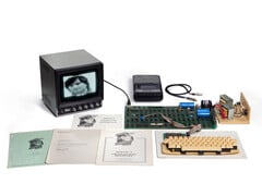 Computador Apple-1 Hatfield em funcionamento