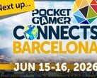 Imagem promocional oficial do Pocket Gamer Connects Barcelona 2026.