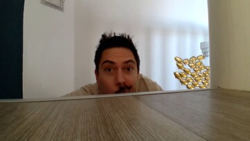 Foto com o Xiaomi Robot Vacuum 5 Pro