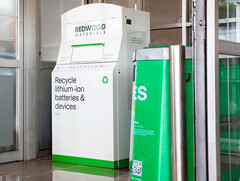 O sistema de depósito Battery Bin. (Fonte da imagem: Redwood Materials)