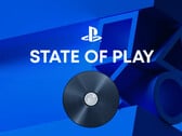 Banner do PlayStation State of Play com o disco do PS5 em destaque