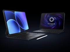 O Pad 8 Pro pode ser comprado com os acessórios de teclado e caneta da Xiaomi, semelhantes ao Apple. (Fonte da imagem: Xiaomi)