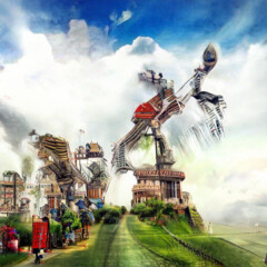 Saída do GAUGAN 2 para a palavra-chave 