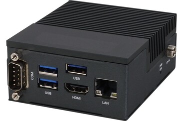 Há uma porta serial integrada (Fonte da imagem: Aaeon)