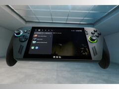 Tela do Asus ROG Xbox Ally X (Fonte da imagem: Microsoft Gaming)