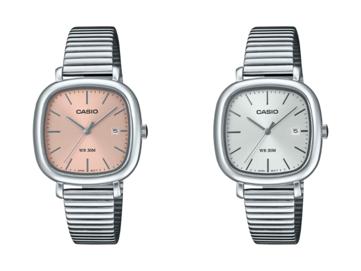 O Casio LTP-B166D-4AV (à esquerda) e o LTP-B166D-7AV (à direita). (Fonte da imagem: Casio)
