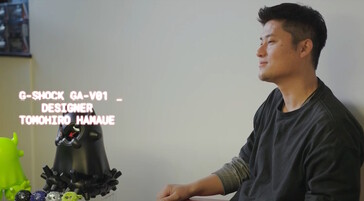 Tomohiro Hamaue inspirou-se em parte no DW-9000 ao projetar o relógio GA-V01. (Fonte da imagem: Casio)
