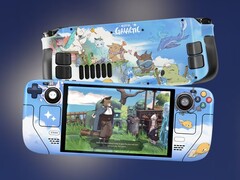 Steam Deck com um revestimento personalizado do Hotel Galactic (Fonte da imagem: Ancient Forge)