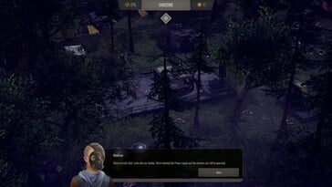Na foto: uma captura de tela do jogo “Endzone – A World Apart”.