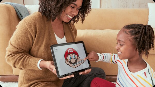 O aplicativo Hello, Mario! estará disponível nos dispositivos Nintendo Switch/Switch 2, iOS e Android. (Fonte da imagem: Nintendo)