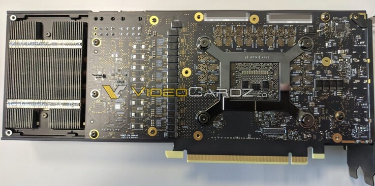 Intel Arc Alchemist PCB (imagem via Videocardz)