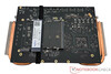 Placa de circuito da Acemagic M2A Starship com unidade de resfriamento
