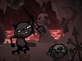Ilustração principal do jogo “Mewgenics”, da Nicalis e de Edmund McMillen.