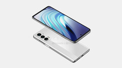 O &quot;Motorola Edge 20&quot;. (Fonte: OnLeaks x PriceBaba)