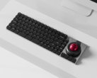 Teclado mecânico de baixo perfil sem fio Naya Connect com track ball e expansão infinita