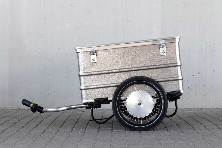 O Roland PAXXTER e é um trailer de bicicleta. (Fonte da imagem: Roland)
