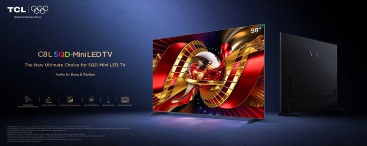 A TV LED TCL C8L SQD-Mini