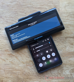 A Ala LG ainda está no patch de segurança de julho de 2021 e Android 10. (Fonte da imagem: NotebookCheck)