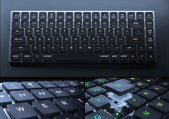 Teclado super fino Vissles LP85 que vem em outubro com chaves RGB por $99 USD (Fonte: Vissles)