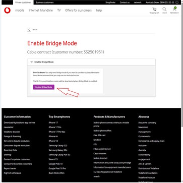 Confirme mais uma vez