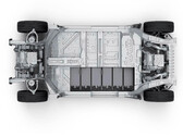 O sedan C01 será o primeiro EV com bateria de célula a chassi (imagem: Leapmotor)