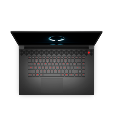 Alienware m17 R5 top (imagem via Dell)