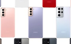 A série Galaxy S21. (Fonte: Samsung)