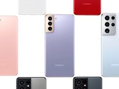 A série Galaxy S21. (Fonte: Samsung)