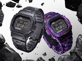 Uma imagem estilizada do Casio G-Shock GCW-B5000UN-1 e GCW-B5000UN-6.