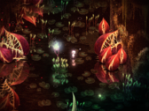 Dap apresenta ambientes sinistros em pixel-art que alternam entre a beleza e o pavor com algumas pinceladas. (Fonte da imagem: Steam)