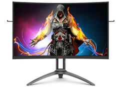 O AOC AG323QCX2 oferece uma taxa de atualização de 155 Hz e uma resolução de pico de 1440p. (Fonte de imagem: AOC)