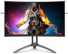 O AOC AG323QCX2 oferece uma taxa de atualização de 155 Hz e uma resolução de pico de 1440p. (Fonte de imagem: AOC)