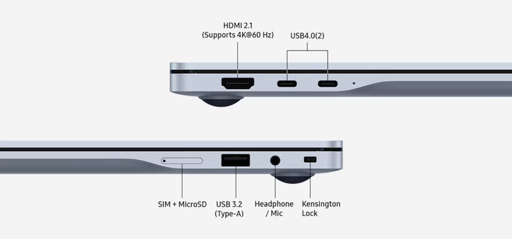 A Samsung também incluiu um modem compatível com Wi-Fi 7. (Fonte da imagem: Samsung)