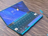 Um retrato de como o Huawei Mate X2 deve ser. (Imagem: TechConfigurations)