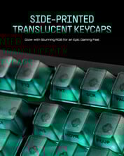 Teclas translúcidas Iqunix EZ80