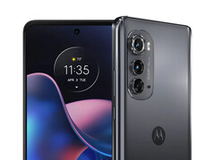 A Motorola Edge (2022) deve ser lançada em múltiplos mercados. (Fonte de imagem: @OnLeaks &amp;amp; Pricebaba)