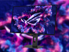 O ROG Strix OLED XG27AQWMG é um dos três monitores para jogos que usam o novo painel OLED Primary Tandem de 280 Hz da LG. (Fonte da imagem: Asus)