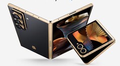 O Samsung W25 e o W25 Flip são exclusivos da China. (Fonte da imagem: Samsung)