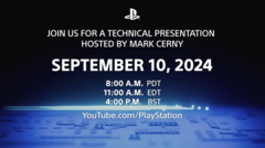 Os detalhes da apresentação foram listados no canal oficial do PlayStation no YouTube. (Fonte da imagem: PlayStation)